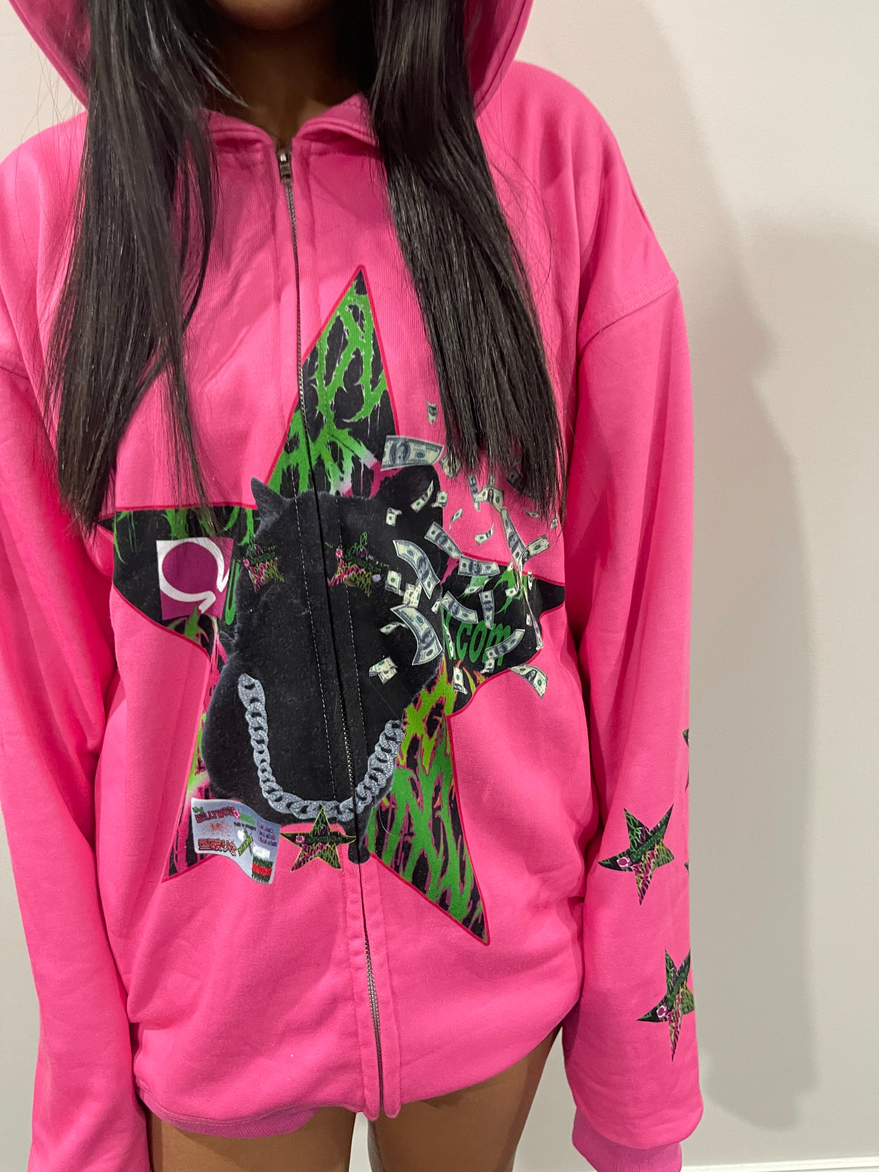 ♡ꪆৎ♡ Hoodie with print - Sweatshirts and hoodies - BSK Teen | Bershka