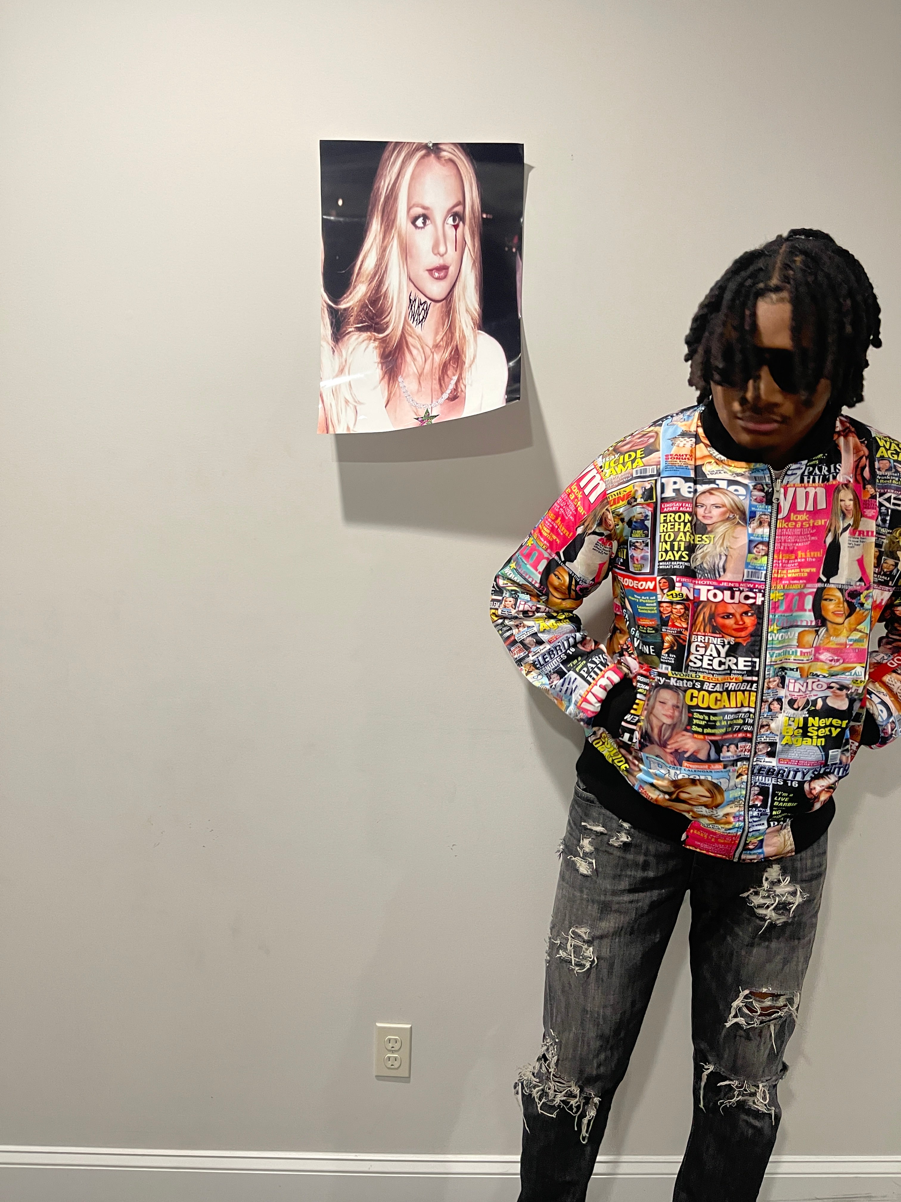 Hollywood Mag Bomber Jacket