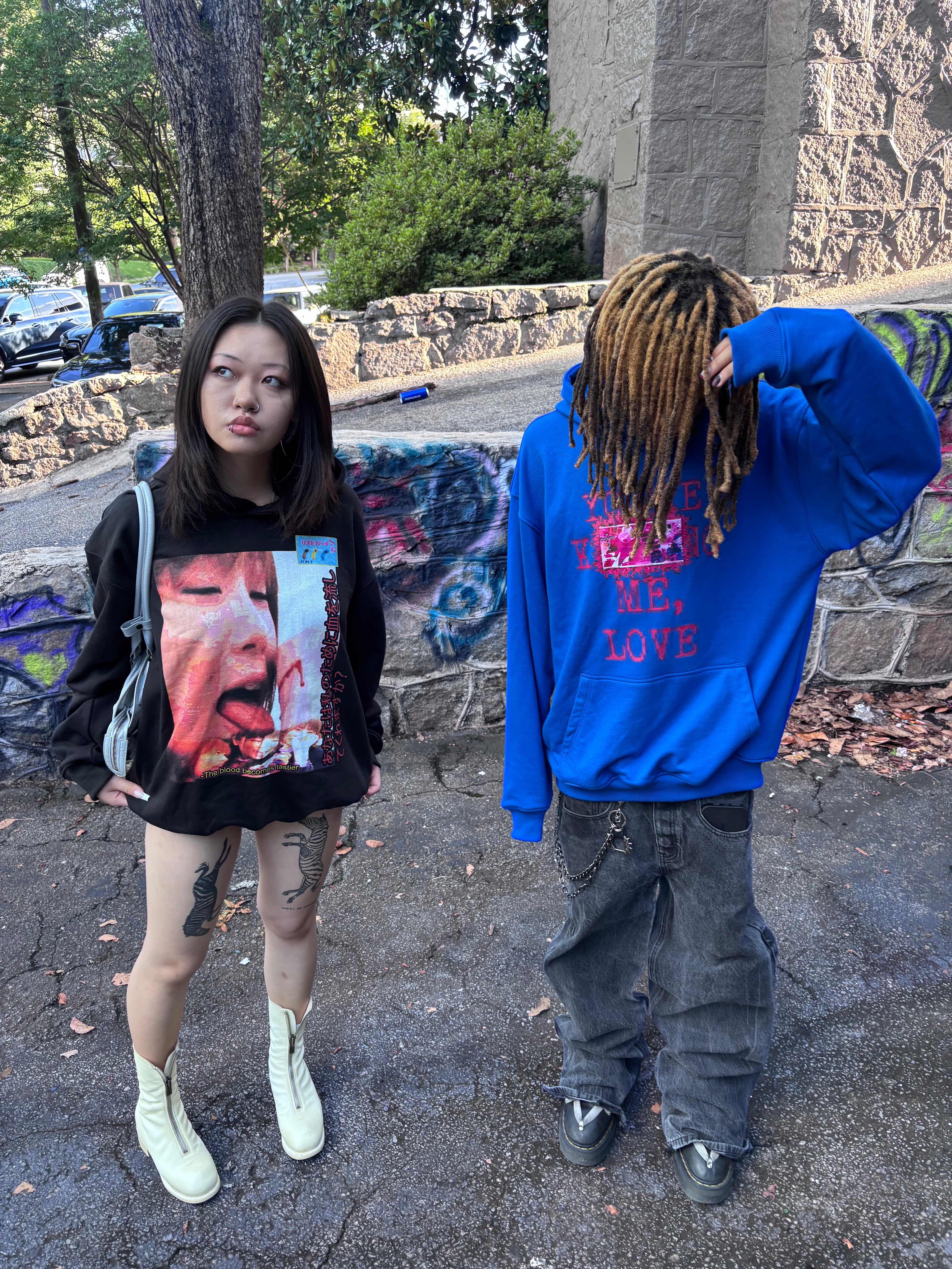 Fresh blood hoodie